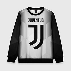 Свитшот детский FC Juventus: Silver Original, цвет: 3D-черный
