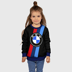 Свитшот детский BMW 2021 M SPORT БМВ М СПОРТ, цвет: 3D-синий — фото 2