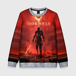 Свитшот детский Dark Souls: Red Sunrise, цвет: 3D-меланж