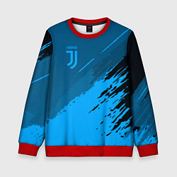 Свитшот детский FC Juventus: Blue Original, цвет: 3D-красный
