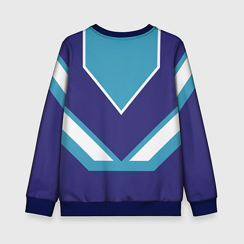 Детский свитшот Пётр сладкий / 3D-Синий – фото 2
