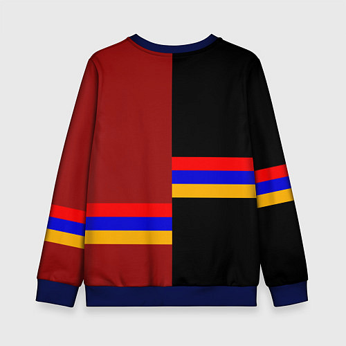 Детский свитшот Armenia / 3D-Синий – фото 2