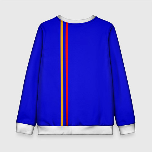 Детский свитшот Армения / 3D-Белый – фото 2