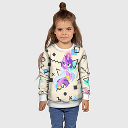 Свитшот детский My Little Pony, цвет: 3D-белый — фото 2