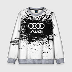 Детский свитшот Audi: Black Spray