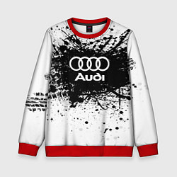 Детский свитшот Audi: Black Spray