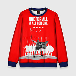 Детский свитшот One for all & all for one