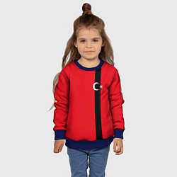 Свитшот детский Турция, цвет: 3D-синий — фото 2