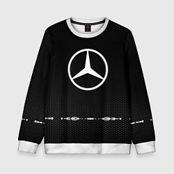 Детский свитшот Mercedes: Black Abstract