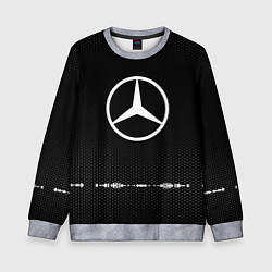 Детский свитшот Mercedes: Black Abstract