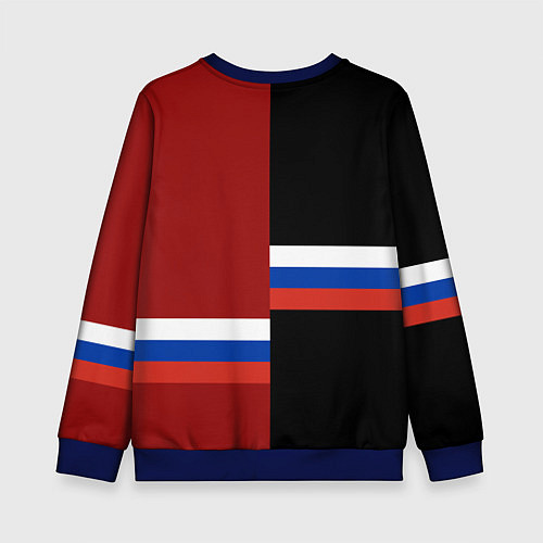 Детский свитшот Tyumen, Russia / 3D-Синий – фото 2