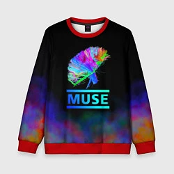 Детский свитшот Muse: Neon Flower