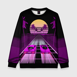 Свитшот детский Digital Race, цвет: 3D-черный