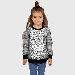 Свитшот детский White Pleasures, цвет: 3D-черный — фото 2