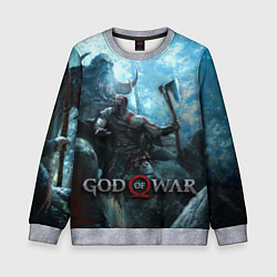 Свитшот детский God of War: Dynasty, цвет: 3D-меланж