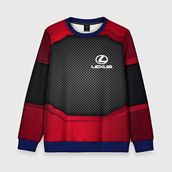 Свитшот детский LEXUS SPORT, цвет: 3D-синий