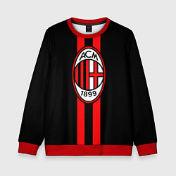 Свитшот детский AC Milan 1899, цвет: 3D-красный