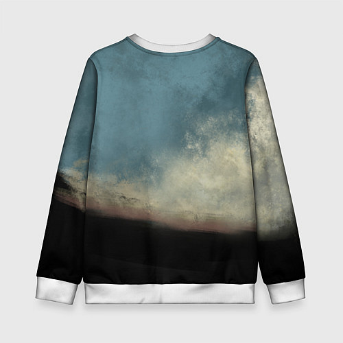 Детский свитшот Kingdom Come: Deliverance / 3D-Белый – фото 2