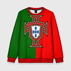 Свитшот детский Сборная Португалии, цвет: 3D-красный