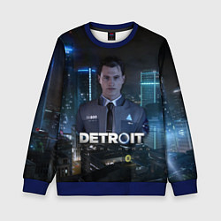 Свитшот детский Detroit: Connor, цвет: 3D-синий