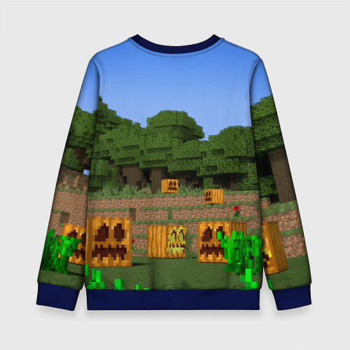 Детский свитшот Бросок Жемчуга Края / 3D-Синий – фото 2