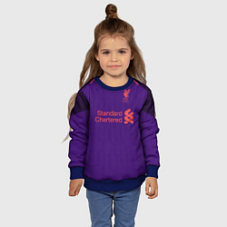 Свитшот детский FC Liverpool: Salah Away 18/19, цвет: 3D-синий — фото 2