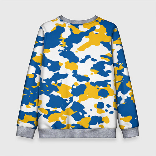 Детский свитшот Real Madrid: Camo / 3D-Меланж – фото 2