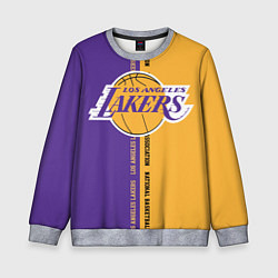 Свитшот детский NBA: LA Lakers, цвет: 3D-меланж