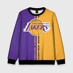 Свитшот детский NBA: LA Lakers, цвет: 3D-черный