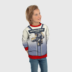Свитшот детский Warhammer 40000: Tau Empire, цвет: 3D-красный — фото 2
