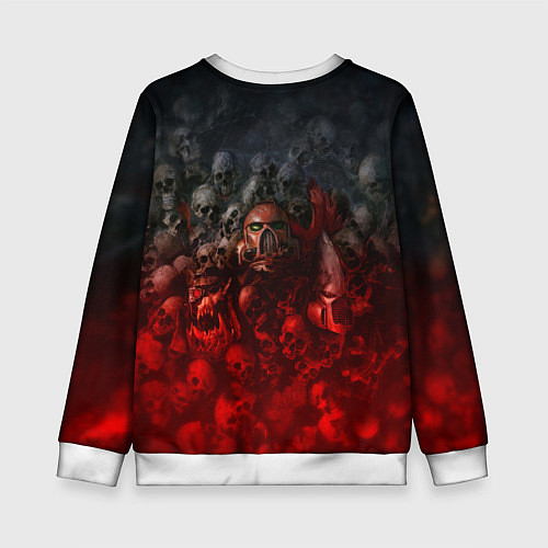 Детский свитшот Warhammer 40000: Dawn Of War / 3D-Белый – фото 2