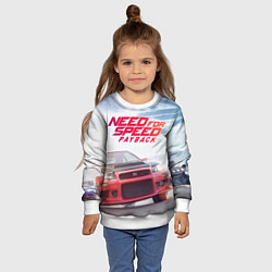 Свитшот детский Need for Speed: Payback, цвет: 3D-белый — фото 2