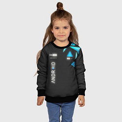 Свитшот детский Detroit: Android RK800, цвет: 3D-черный — фото 2