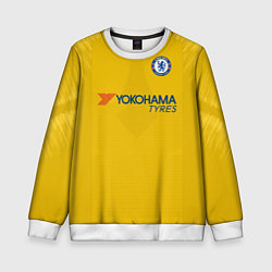 Свитшот детский FC Chelsea Away 18-19, цвет: 3D-белый