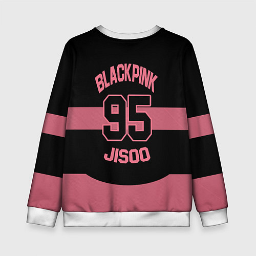 Детский свитшот Black Pink: Jisoo 95 / 3D-Белый – фото 2