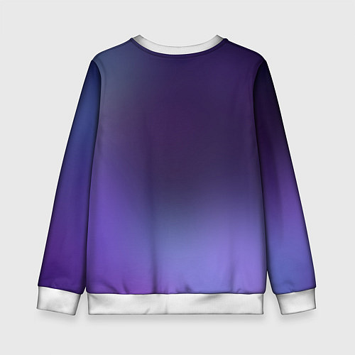 Детский свитшот Неоновый тигр / 3D-Белый – фото 2