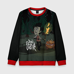 Детский свитшот Don't Starve: Night Forrest