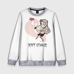 Свитшот детский Don't Starve: Wendy, цвет: 3D-меланж