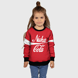 Свитшот детский Nuka Cola, цвет: 3D-черный — фото 2