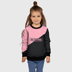 Свитшот детский Black Pink, цвет: 3D-черный — фото 2
