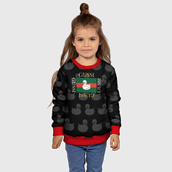 Свитшот детский GUSSI: Little Style, цвет: 3D-красный — фото 2