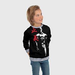 Свитшот детский Ok Hero, цвет: 3D-меланж — фото 2