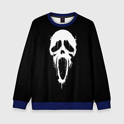 Свитшот детский Крик, цвет: 3D-синий