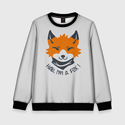 Детский свитшот Hello Fox