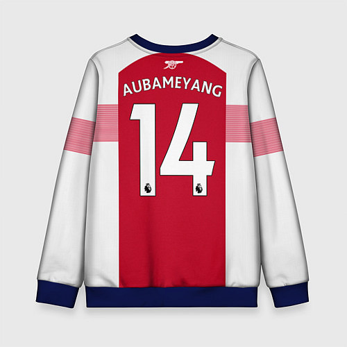 Детский свитшот Aubameyang home 18-19 / 3D-Синий – фото 2