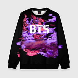 Детский свитшот BTS: Black & Pink