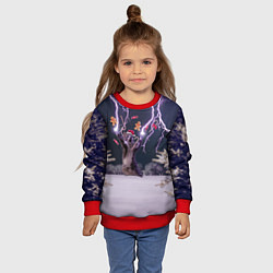 Свитшот детский Громокот NY version, цвет: 3D-красный — фото 2