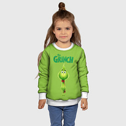 Свитшот детский The Grinch, цвет: 3D-белый — фото 2