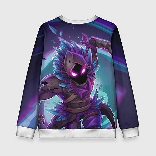 Детский свитшот Fortnite / 3D-Белый – фото 2