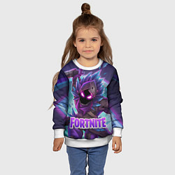 Свитшот детский Fortnite, цвет: 3D-белый — фото 2